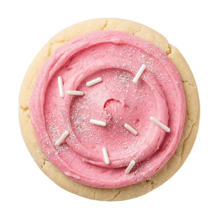 Sparkling Cosmo — Cranberry Orange White Chocolate Cookie